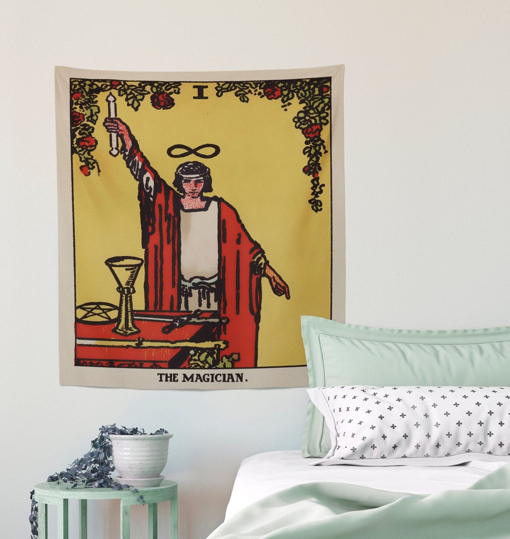 The Magician Tarot Card Tapestry - Rider Waite Smith Design