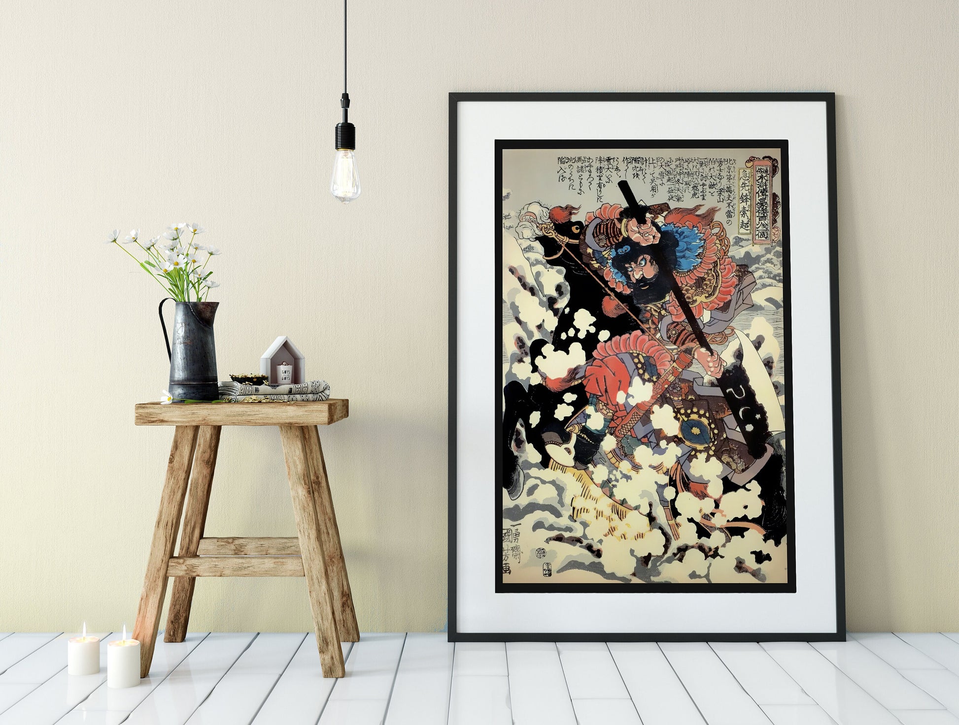 Samurai Poster Utagawa Kuniyoshi Print(No Frame)