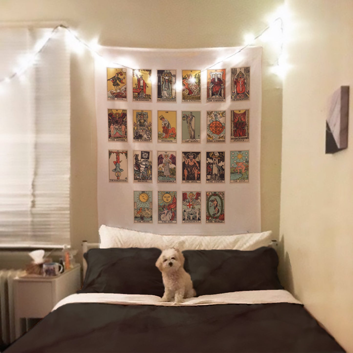 Rider Waite Tarot Card Tapestry – Major Arcana Print