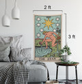The Star Tarot Card Tapestry - Rider Waite Deck Art