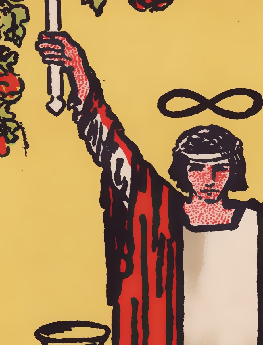 The Magician Tarot Card Tapestry - Rider Waite Smith Design