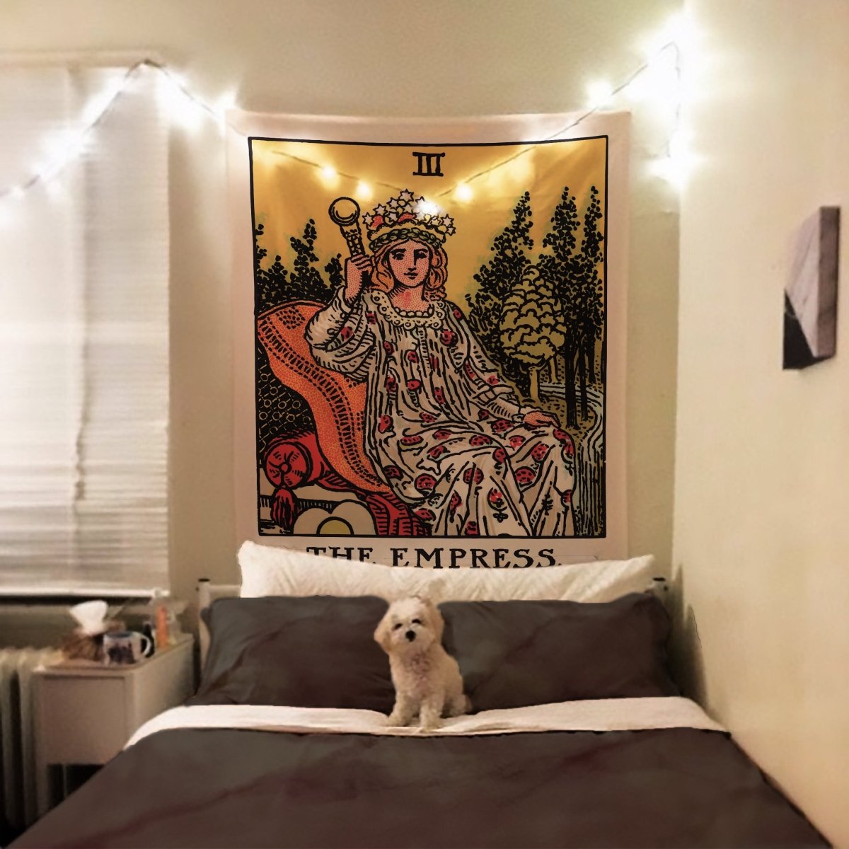 The Empress Tarot Card Tapestry - Rider Waite Design