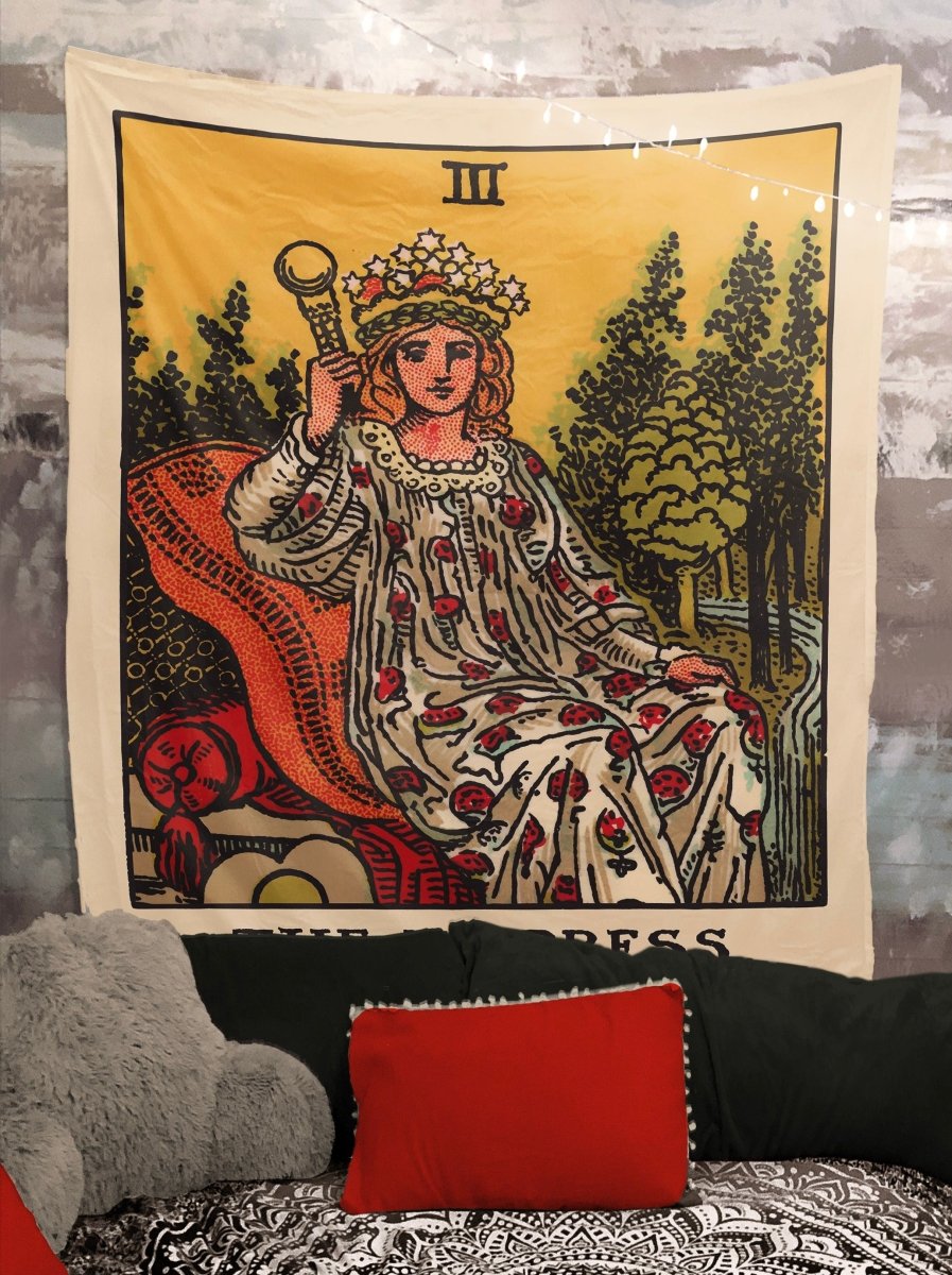 The Empress Tarot Card Tapestry - Rider Waite Design