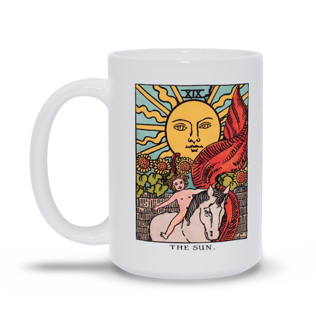 The Sun Tarot Card Coffee Mug