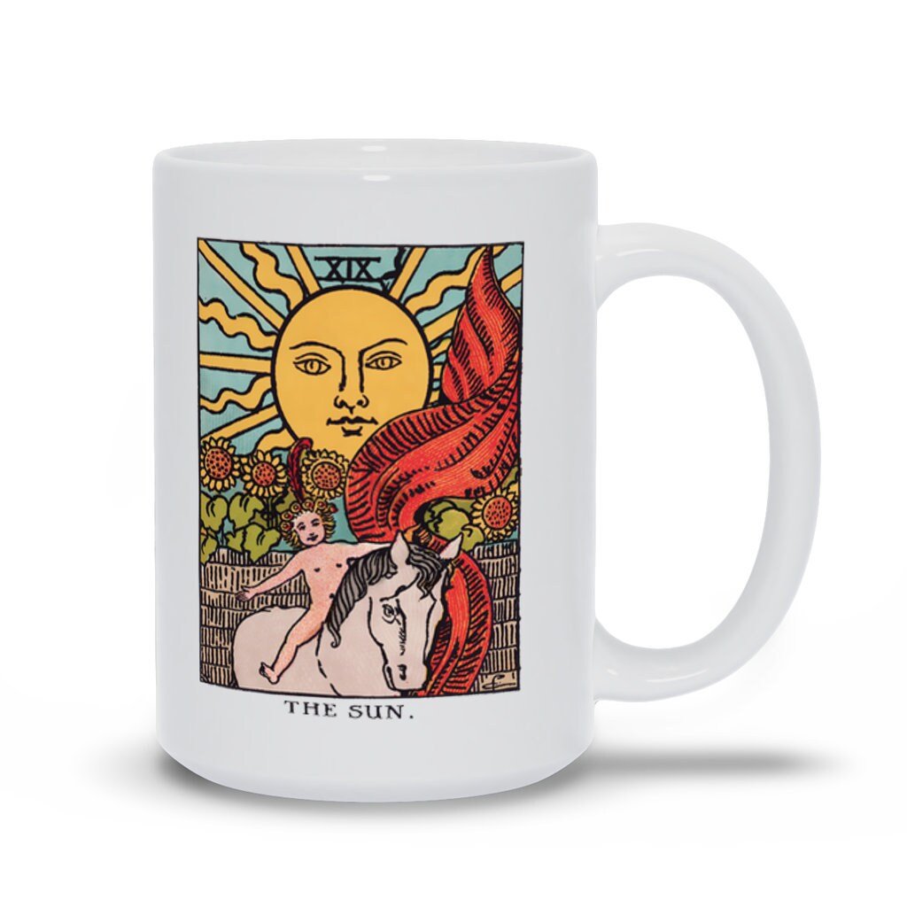 The Sun Tarot Card Coffee Mug