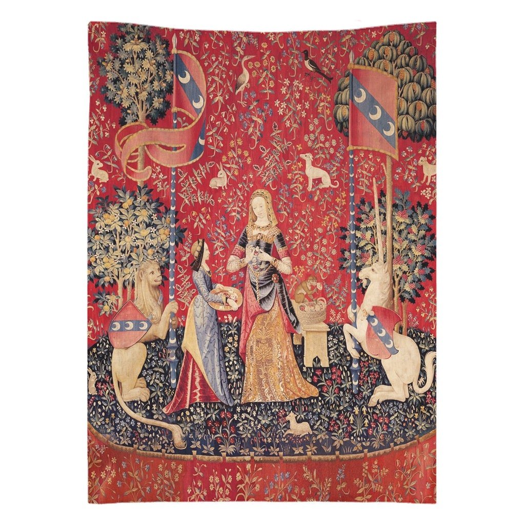 Lady With Unicorn Tapestry - Scent (Printed)