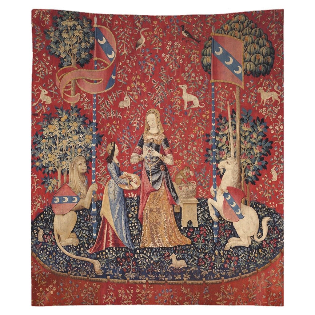 Lady With Unicorn Tapestry - Scent (Printed)