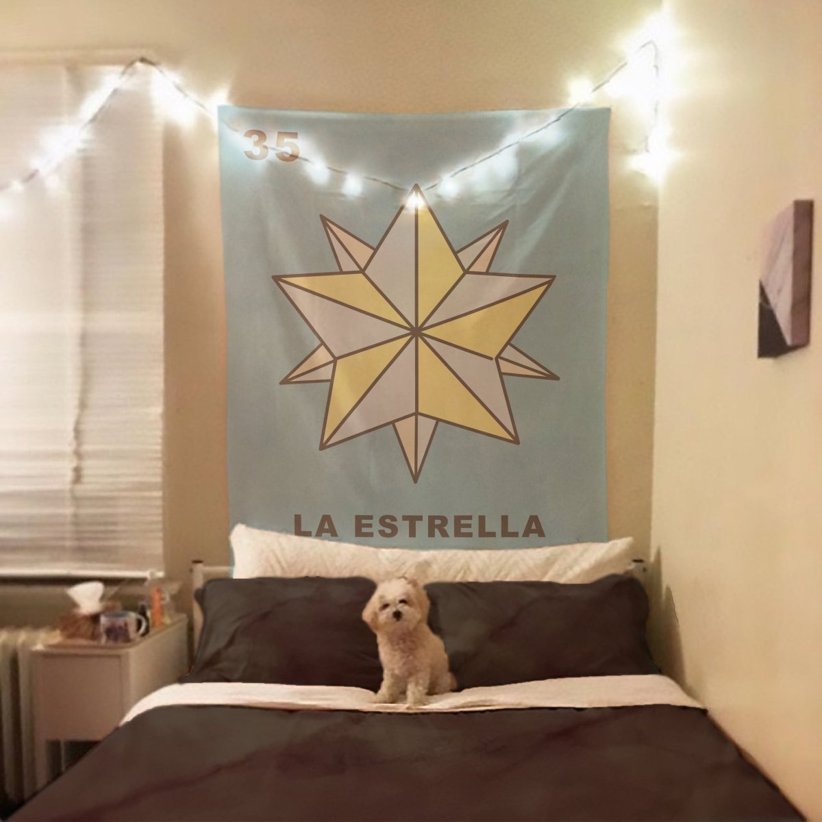 La Estrella Card Star Tapestry