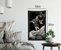 The Fool Tarot Card Tapestry - Rider Waite Deck Art