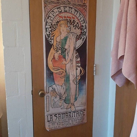 Bohemian Art Nouveau Tapestry - Bohemian Wall Hanging -Boho - Pastel Mucha by DesignBohemian