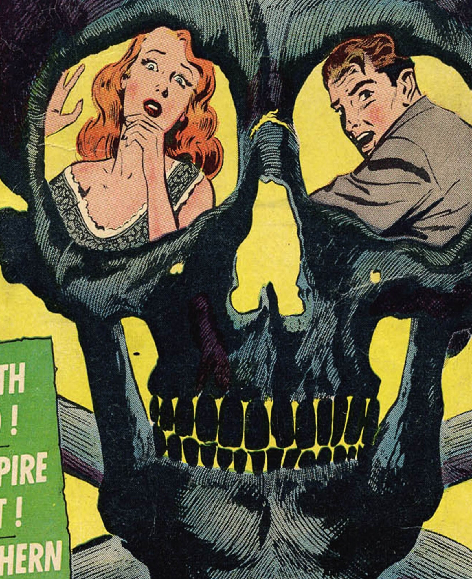 Witchcraft Comic Book Cover Issue No 2 Poster Vintage Comic Book Art - Comic Book Cover Art Print, No Frame