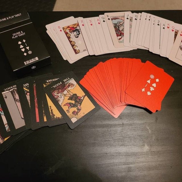 The Divine & Play Tarot Deck - Playing Cards