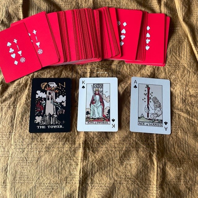 The Divine & Play Tarot Deck - Playing Cards