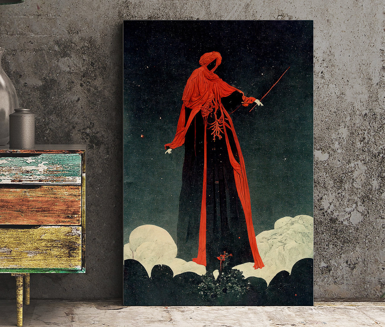 The Magician- Tarot Card Print - The Magician Card Poster, No Frame