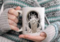 Hecate Coffee Mug – Moon Goddess Design