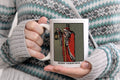Hermit Santa Tarot Card Coffee Mug - Christmas Gift