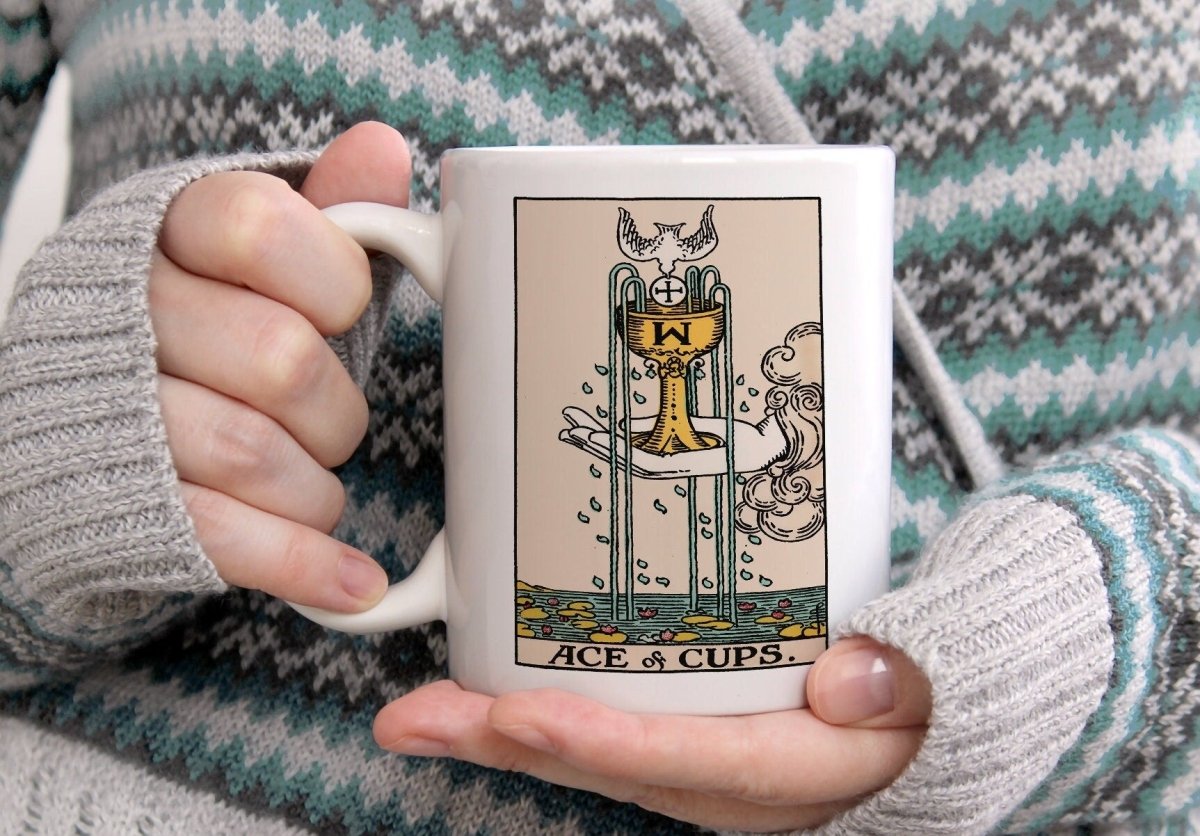 Ace of Cups Tarot Card Coffee Mug