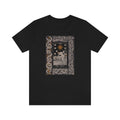 The Star Tarot Shirt - Vintage Tarot Design - Black Unisex Jersey Short Sleeve Tee