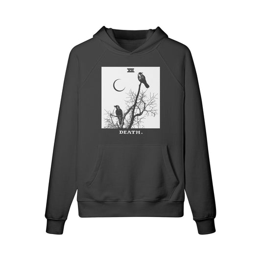 Death Crows Hoodie - Unisex Fleece-lined Hoodie