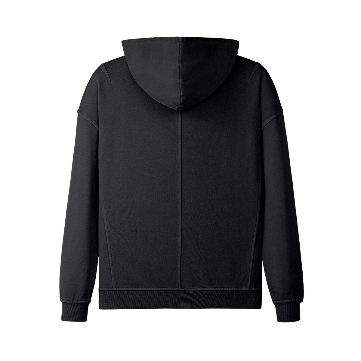 Tarot Hoodie - The Sun Card - Mens or Womens - Washed Slit Hem Turtleneck Hoodie