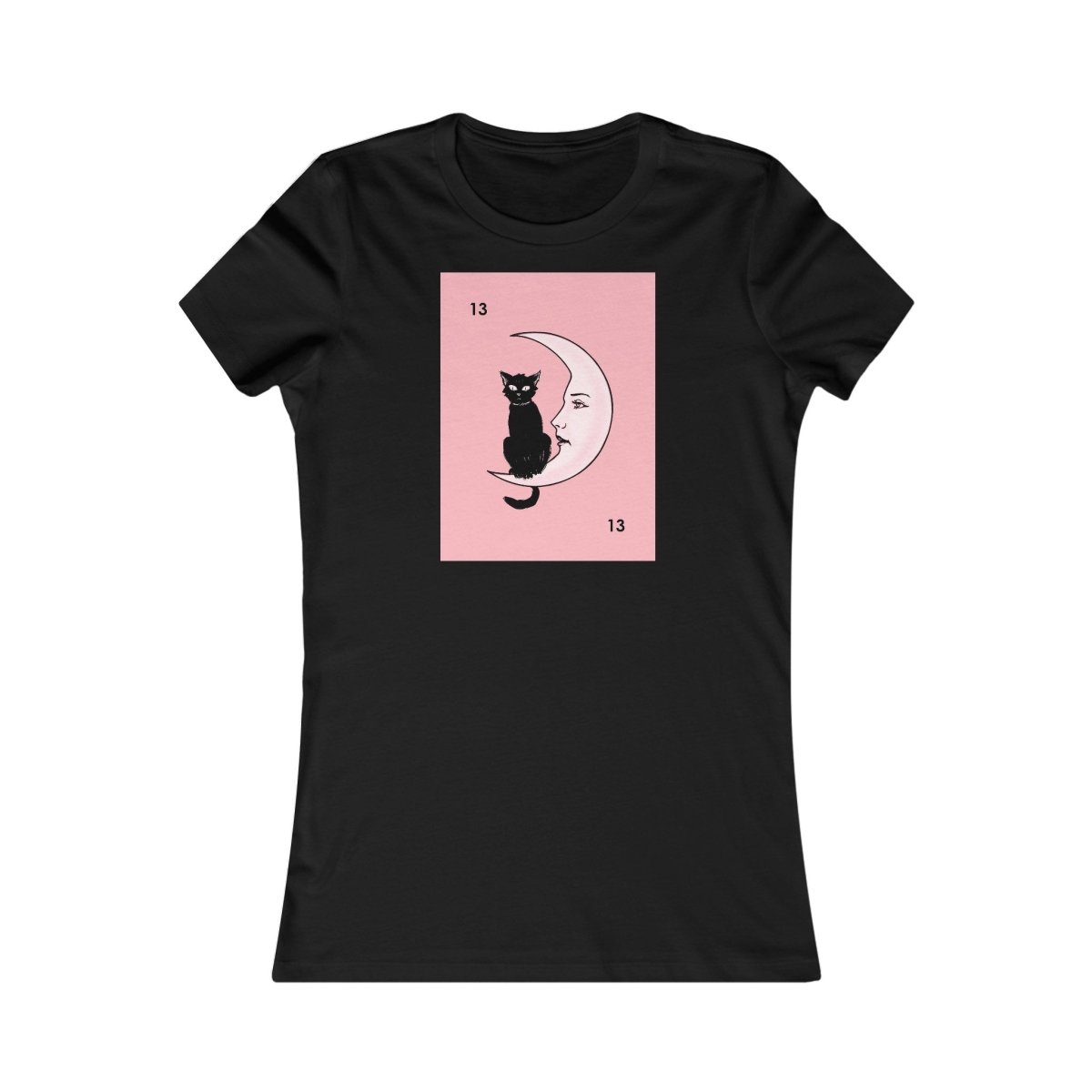 Laluna Shirt - La Luna Cat and Moon Shirt - Womens Favorite Tee