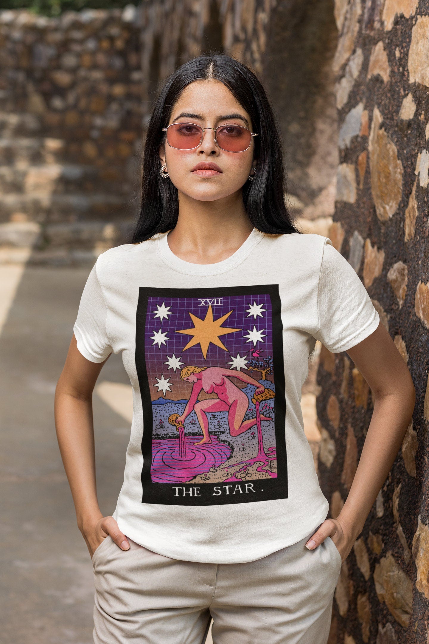 90s Tarot Shirt - Vaporwave Shirt - Tarot tshirt - Women's Favorite Tee