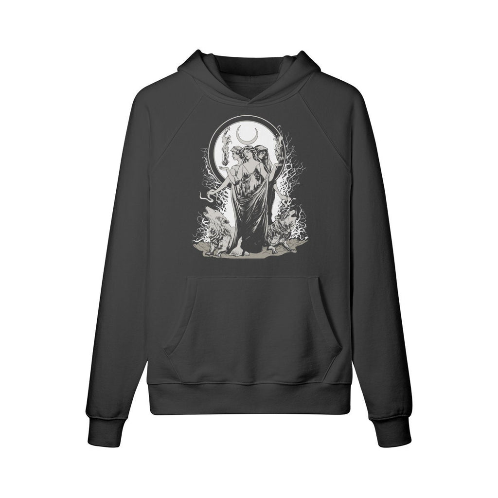 Hecate Hoodie - Moon Goddess - Unisex Fleece-lined Hoodie