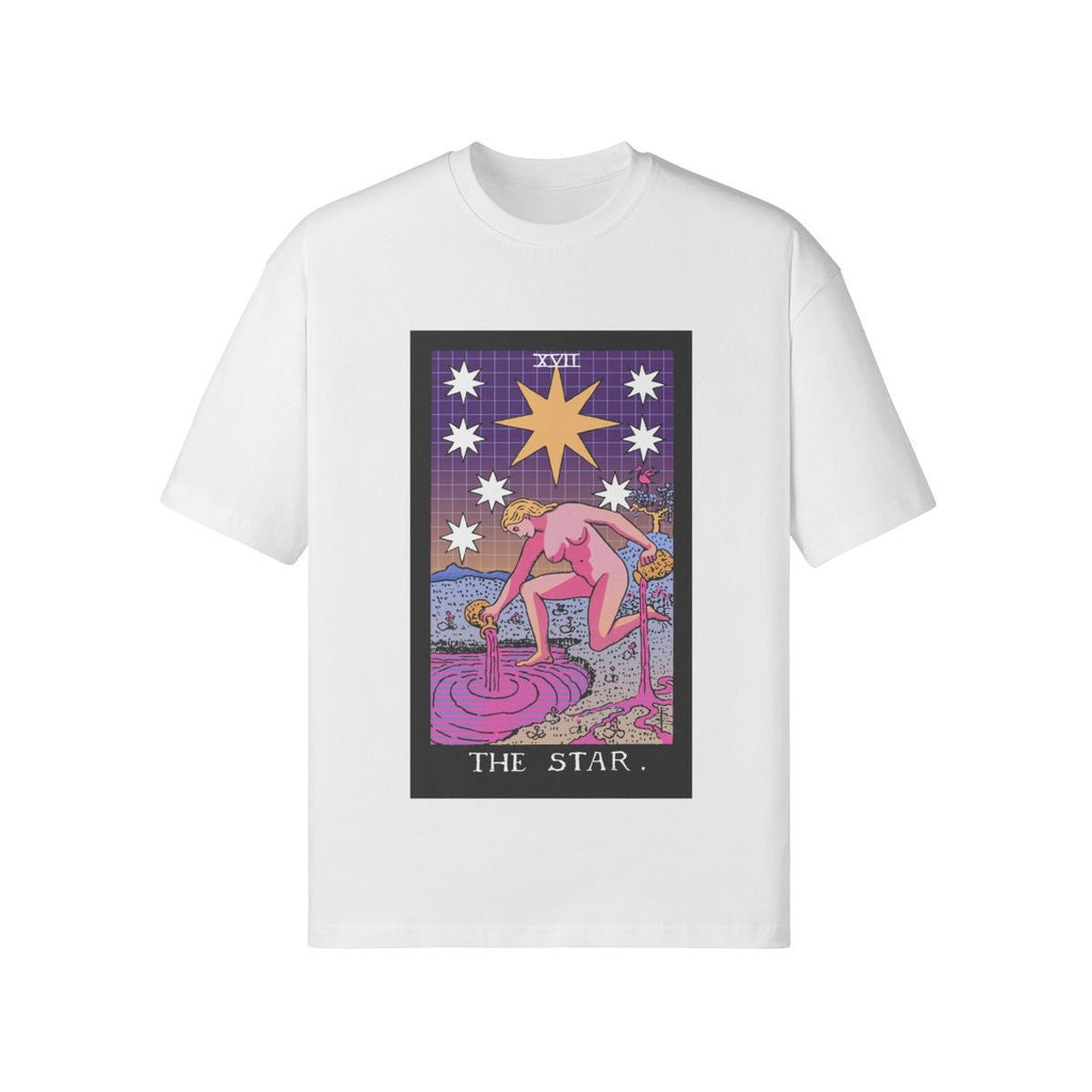 Vaporwave Shirt - Tarot Shirt - The Star - Unisex Loose T-shirt