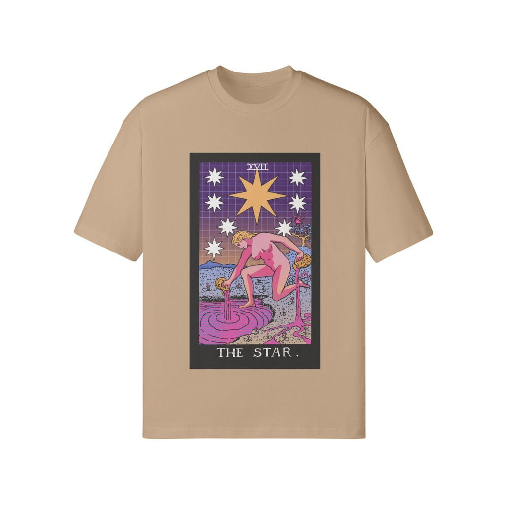 Vaporwave Shirt - Tarot Shirt - The Star - Unisex Loose T-shirt