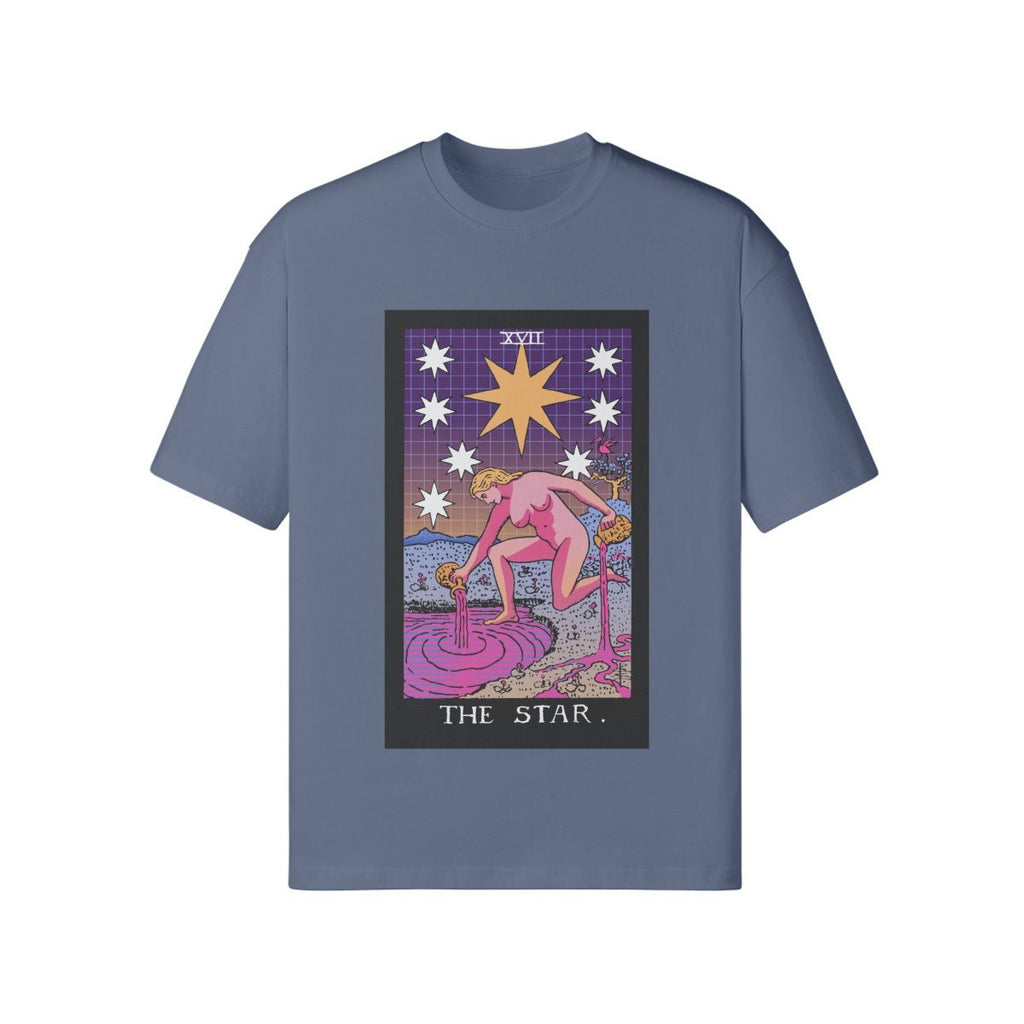 Vaporwave Shirt - Tarot Shirt - The Star - Unisex Loose T-shirt