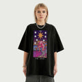 Vaporwave Shirt - Tarot Shirt - The Star - Unisex Loose T-shirt