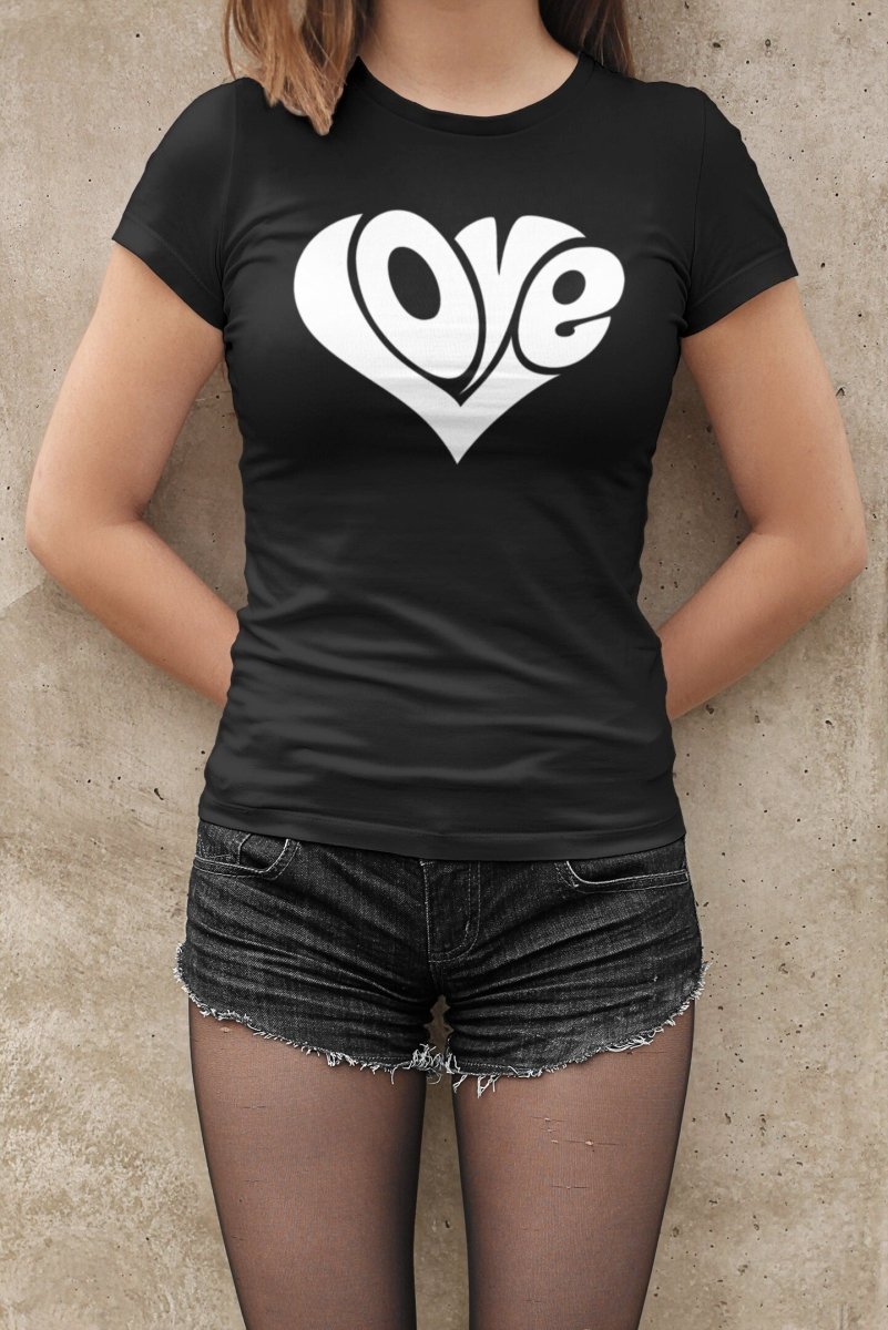 Retro Quote Shirt - Love Quote tshirt - Women's Favorite Tee