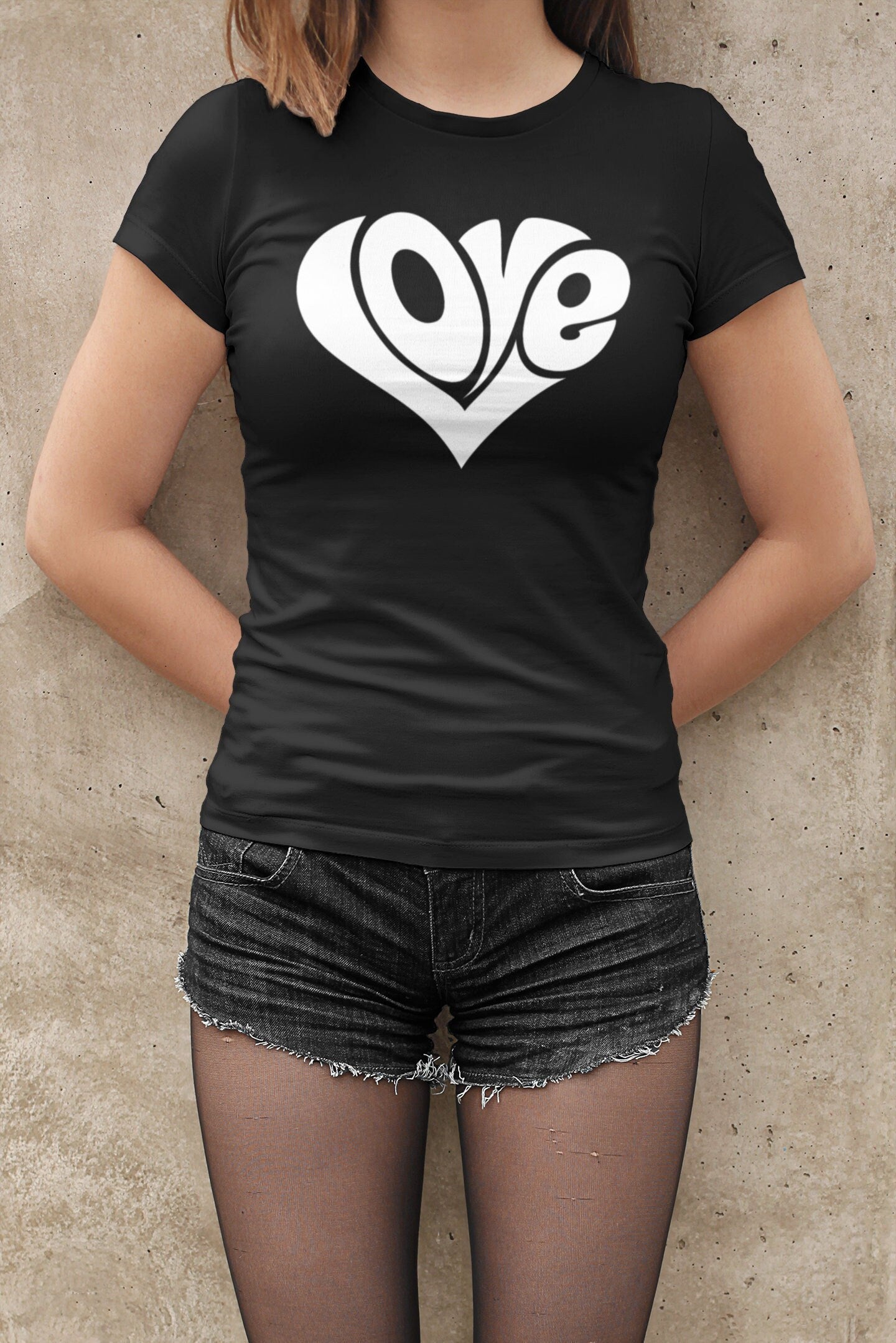 Retro Quote Shirt - Love Quote tshirt - Women's Favorite Tee