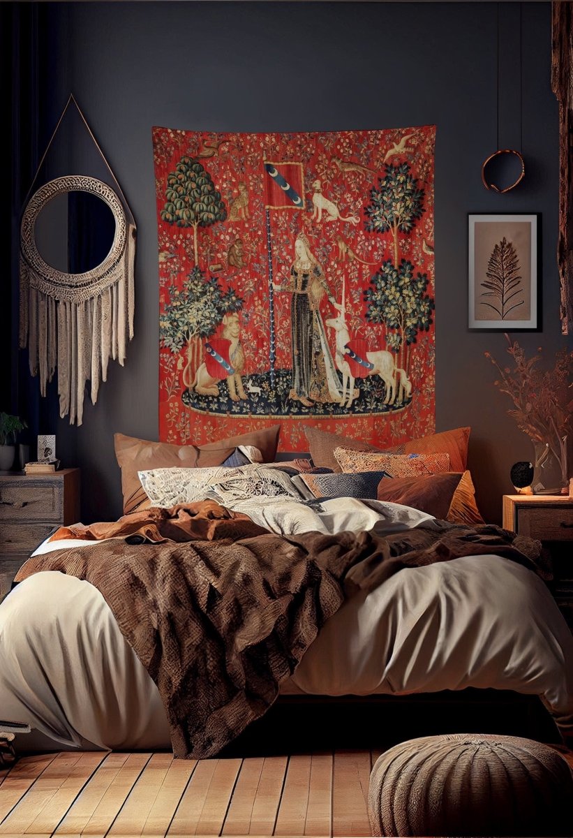 Lady With Unicorn - Touch - Tapestry (Printed)