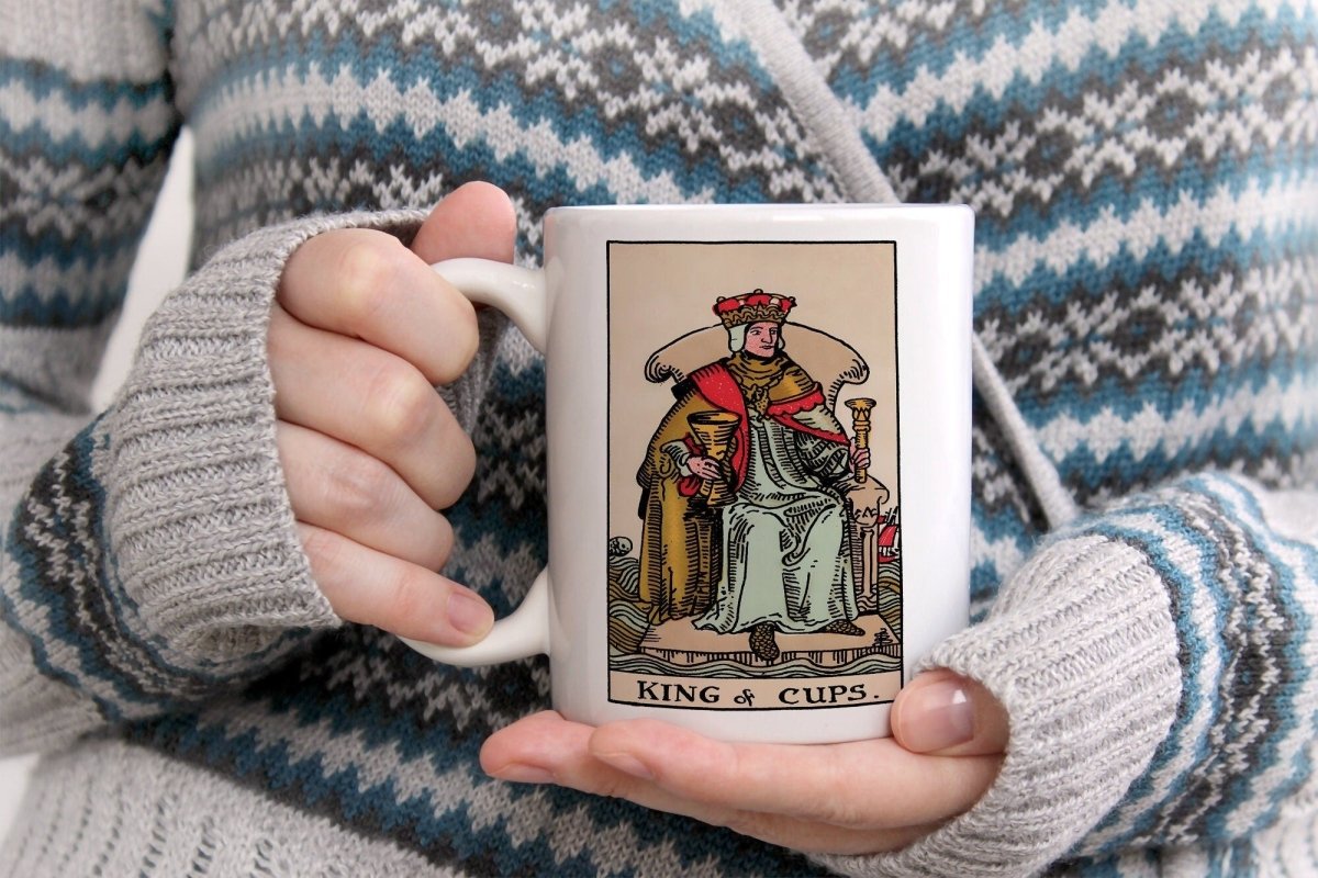 King Of Cups Tarot Card Coffee Mug