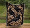 The Ravens Woven Throw Blanket - Blanket