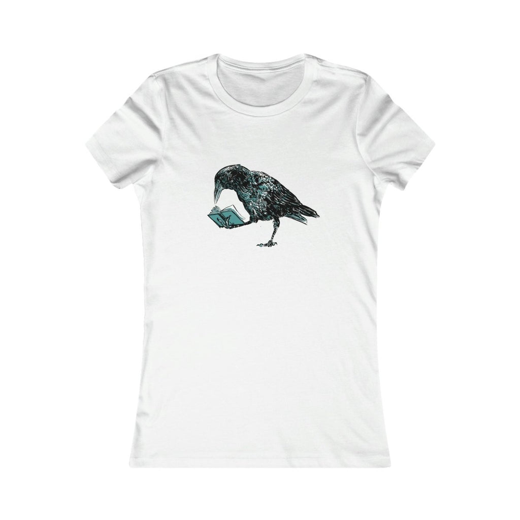 Raven Shirt - Crow Shirt - Spirit Animal - Crow Reading - Women's Favorite Tee