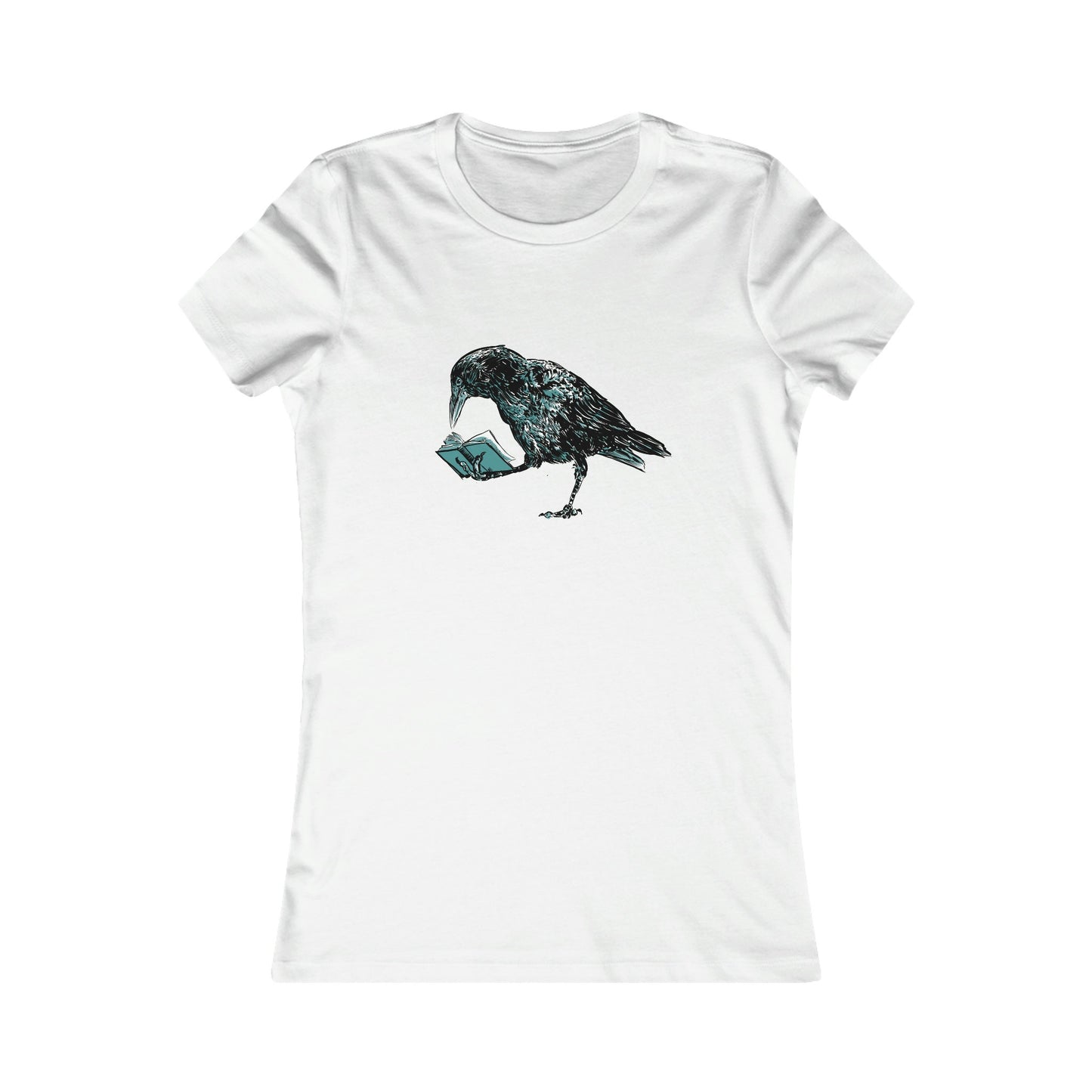 Raven Shirt - Crow Shirt - Spirit Animal - Crow Reading - Women's Favorite Tee