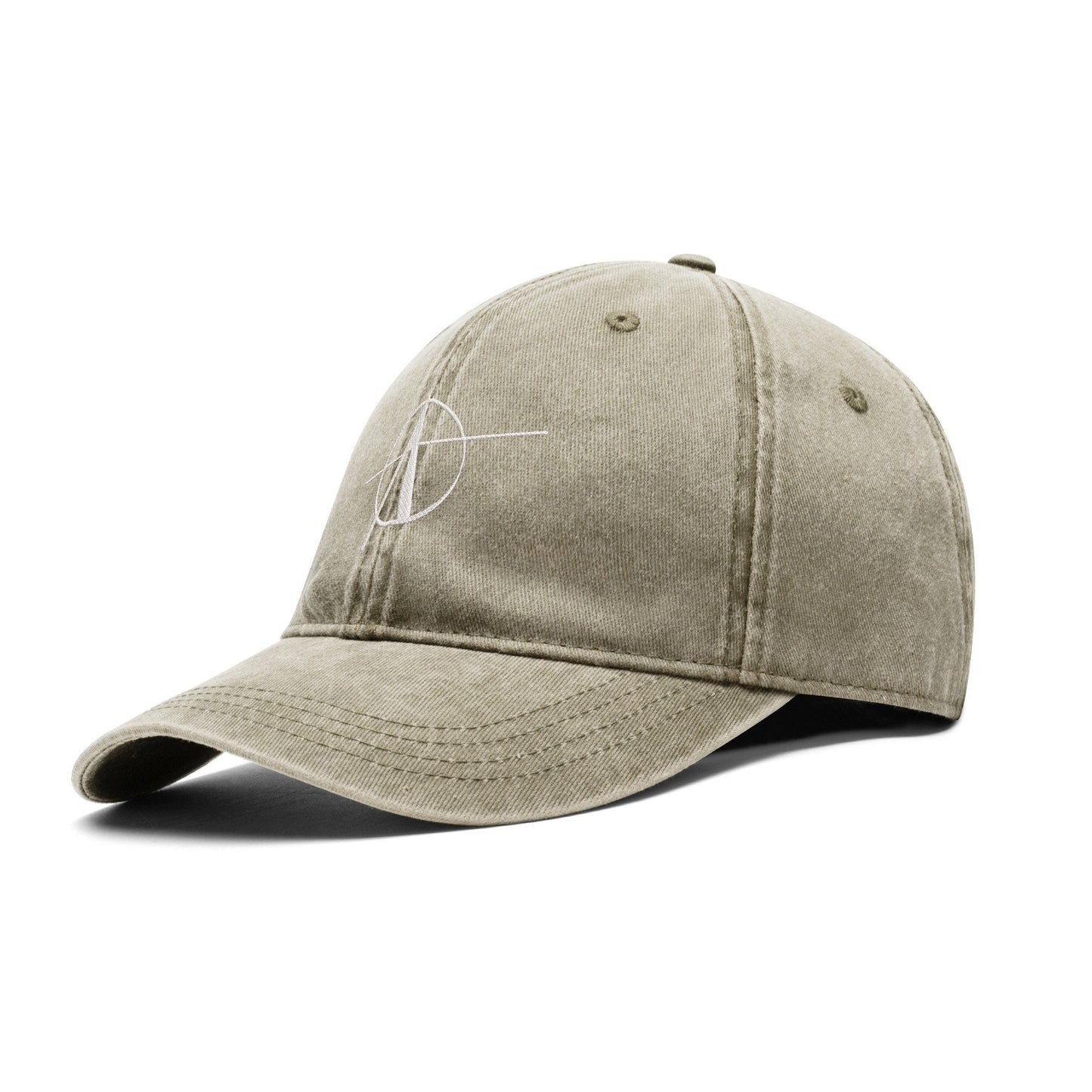 Anarchy Hat - Embroidered Denim Baseball Cap