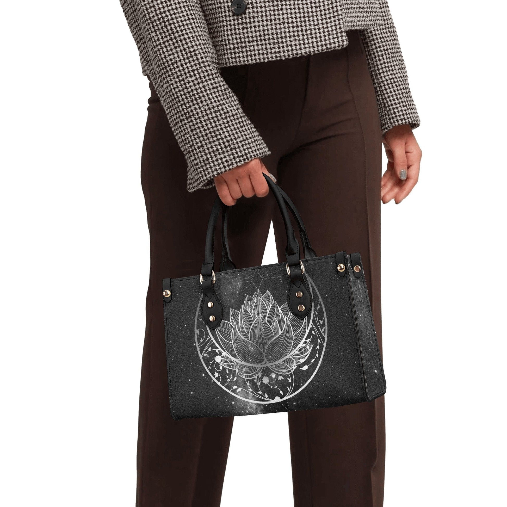 Gothic Moon Handbag - Witchy Style - Spooky Chic Tote