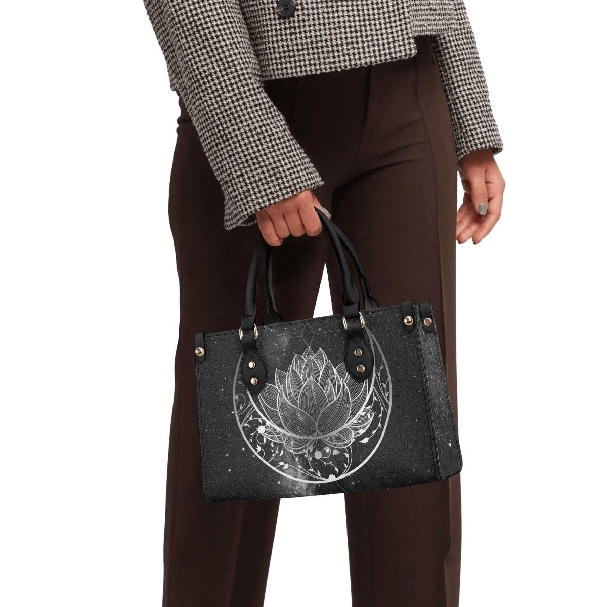 Gothic Moon Handbag - Witchy Style - Spooky Chic Tote