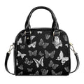Small Butterfly Handbag - Black Butterflies Bag - Cute Gothic Purse