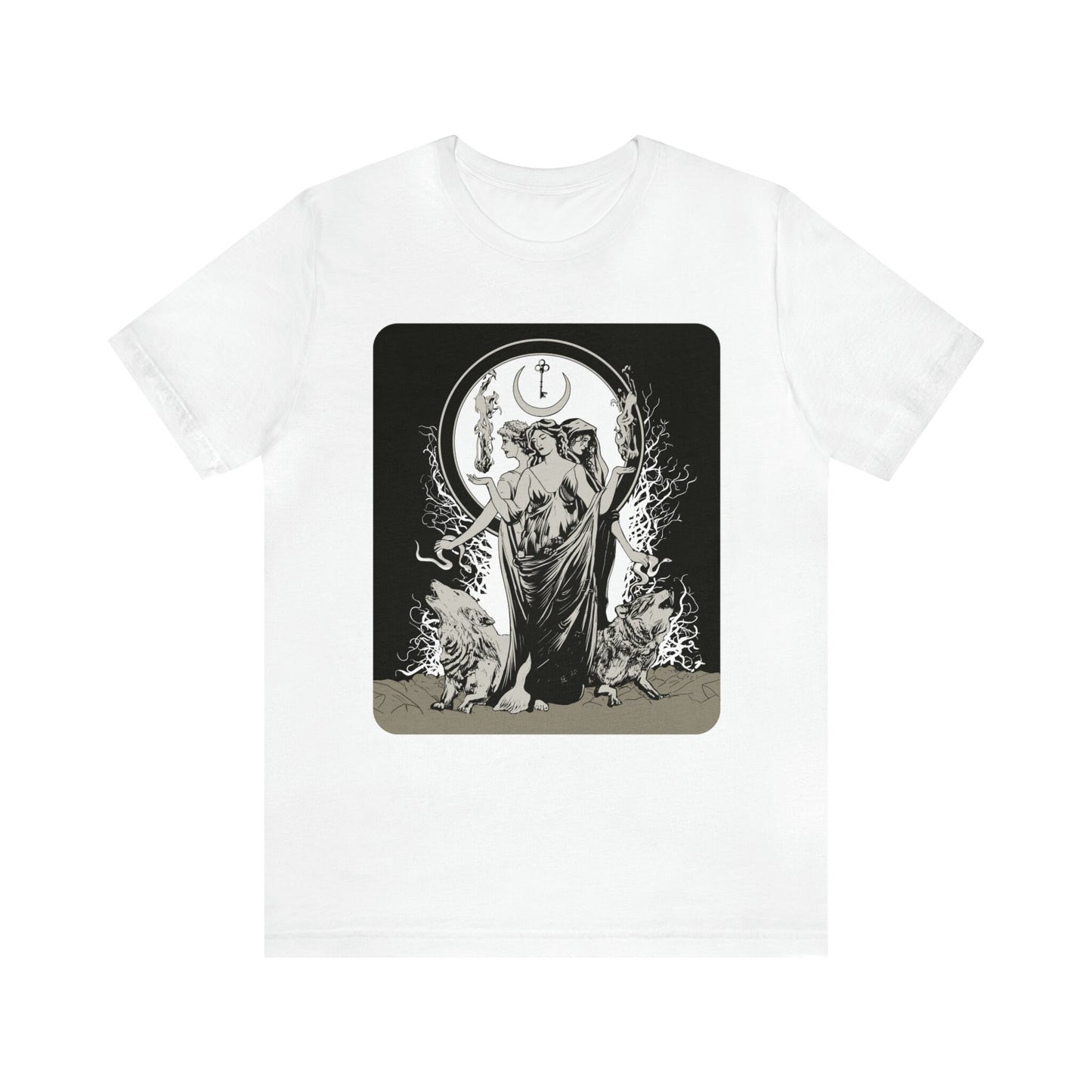Hecate Shirt - Goddess tshirt - Gothic - Unisex Jersey Short Sleeve Tee
