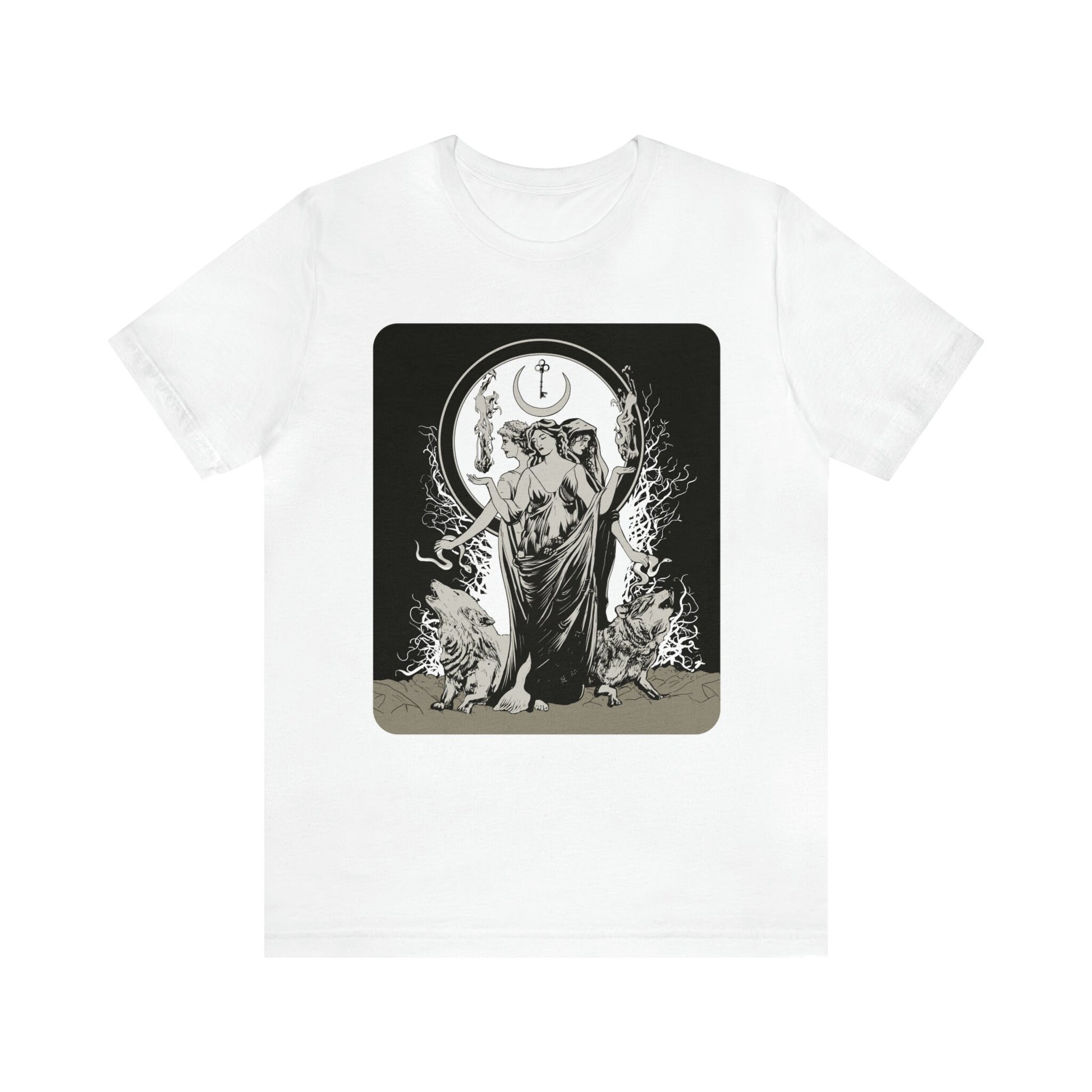 Hecate Shirt - Goddess tshirt - Gothic - Unisex Jersey Short Sleeve Tee