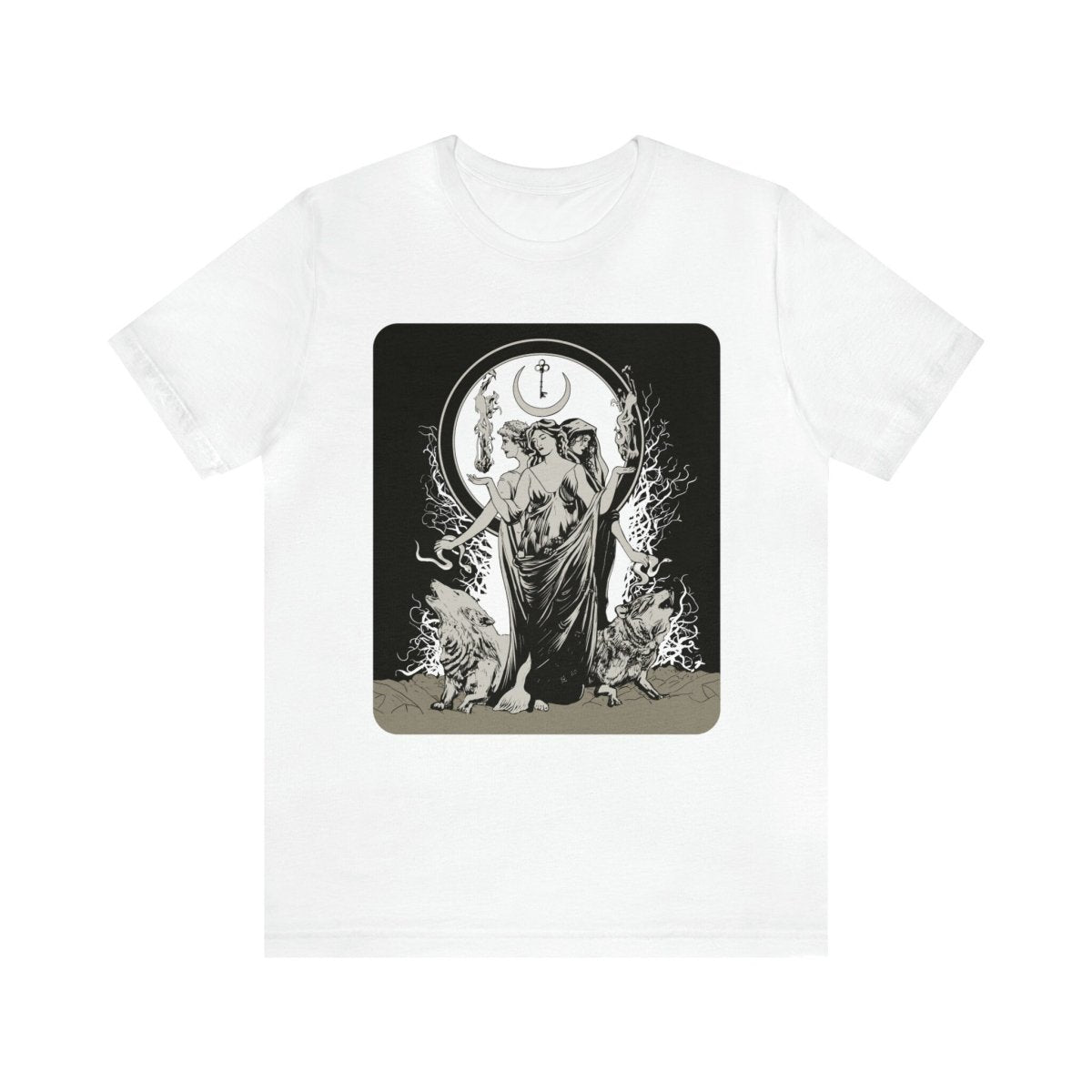 Hecate Shirt - Goddess tshirt - Gothic - Unisex Jersey Short Sleeve Tee