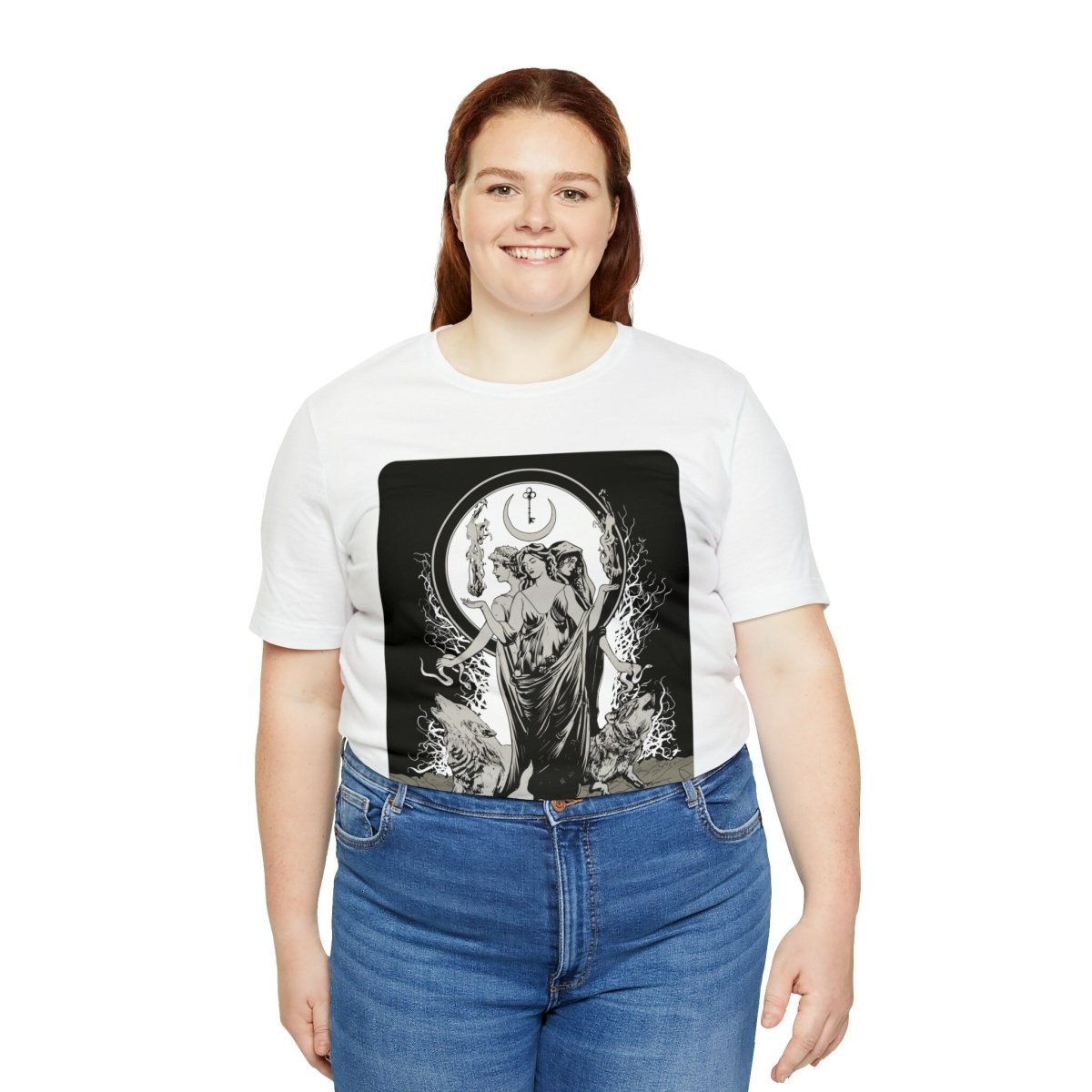 Hecate Shirt - Goddess tshirt - Gothic - Unisex Jersey Short Sleeve Tee