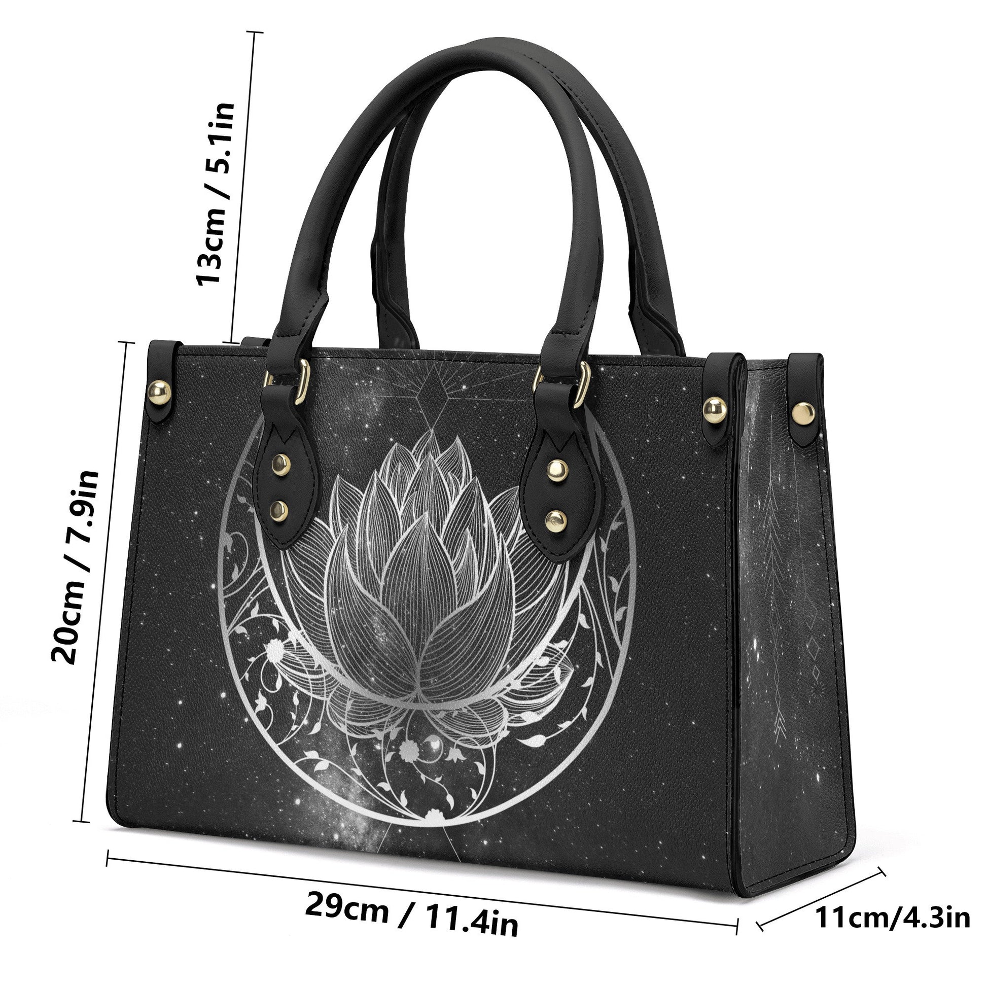 Gothic Moon Handbag - Witchy Style - Spooky Chic Tote