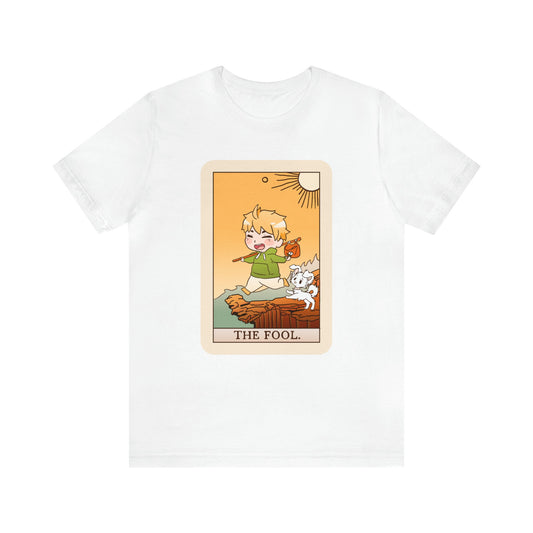 The Fool Card Shirt - Anime - Chibi Fool Card Shirt - Unisex Jersey Short Sleeve Tee