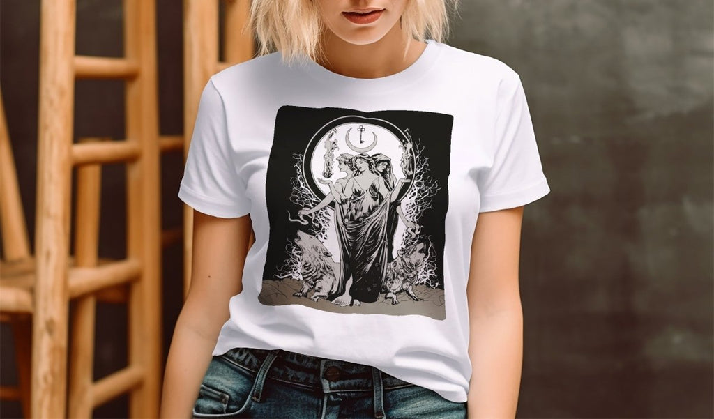 Hecate Shirt - Goddess tshirt - Gothic - Unisex Jersey Short Sleeve Tee