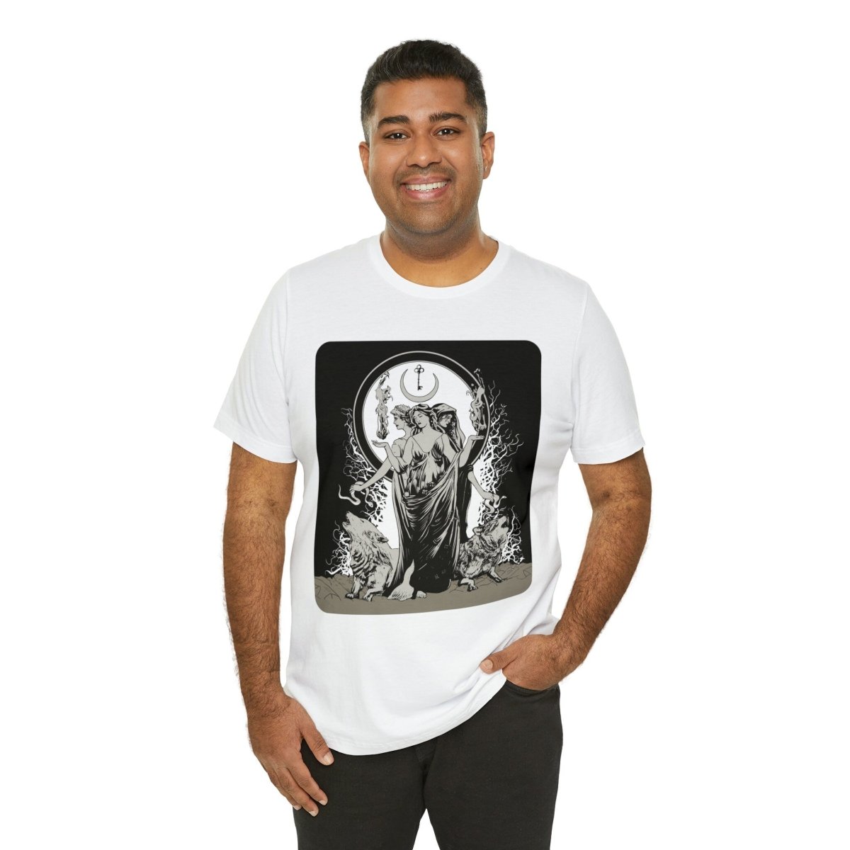 Hecate Shirt - Goddess tshirt - Gothic - Unisex Jersey Short Sleeve Tee